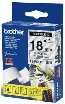 Brother etykiety TZFX-141