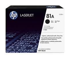 HP toner Black 81A, CF281A