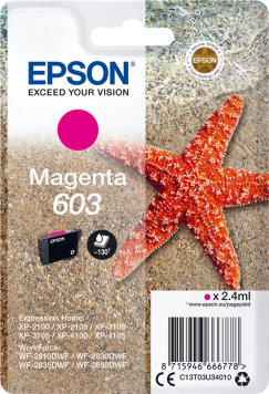 Epson tusz Magenta 603, C13T03U34010