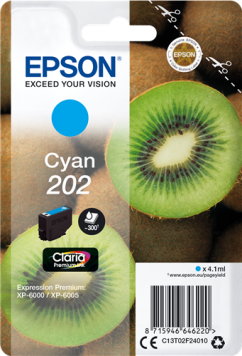 Epson tusz Cyan 202, C13T02F24010