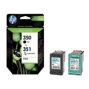 HP 2 x tusz: Black 350, CB335EE + Color 351, CB337EE, SD412EE