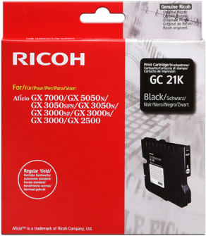 Ricoh żel Black typ GC-21K, GC21K, 405532