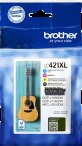 Brother 4 x tusz CMYK LC421XLVALBP