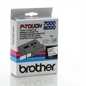 Brother etykiety TX-241, TX241