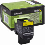 Lexmark toner Yellow 702Y, 70C20Y0
