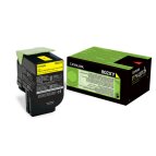 Lexmark toner Yellow 802XY, 80C2XY0 (return)