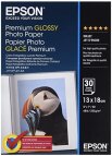 Epson C13S042154 Premium Glossy Photo Paper, 13x18, 255 g/m2, 30 arkuszy