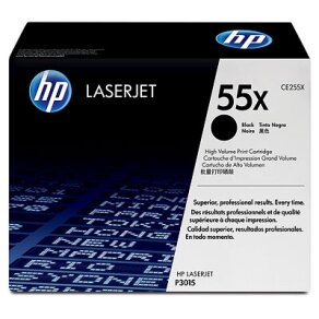 HP toner Black 55X, CE255X