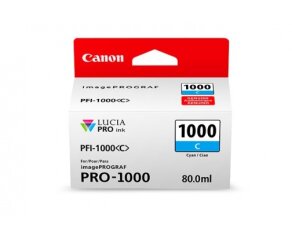 Canon tusz Cyan PFI-1000C, PFI1000C, 0547C001, 0547C002