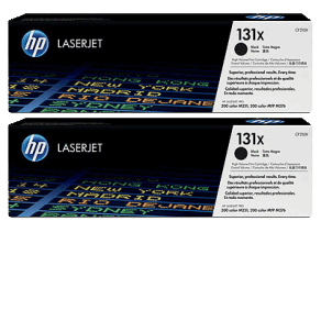 HP 2 x toner Black 131X, CF210XD