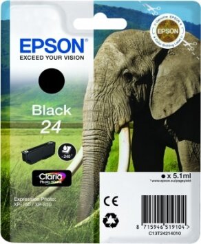 Epson tusz Black 24, T2421, C13T24214012