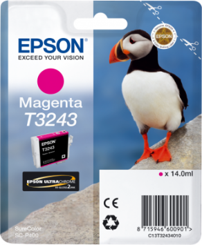 Epson tusz Magenta T3243, C13T32434010