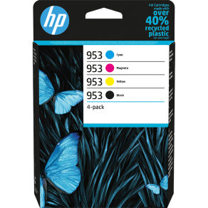 HP 4 x tusz CMYK 953 (L0S58AE + F6U12AE + F6U13AE + F6U14AE), 6ZC69AE