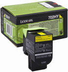 Lexmark toner Yellow 702HY, 70C2HY0