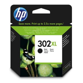 HP tusz Black 302XL, F6U68AE