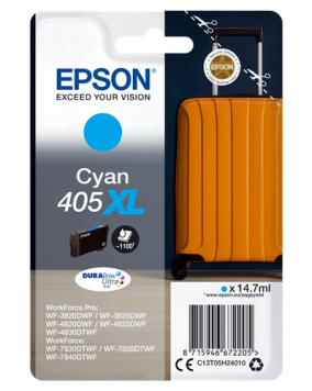 Epson tusz Cyan 405XL, C13T05H24010