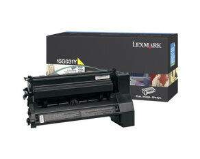 Lexmark toner Yellow 15G031Y