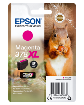 Epson tusz Magenta 378XL, C13T37934010
