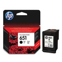 HP tusz Black 651, C2P10AE