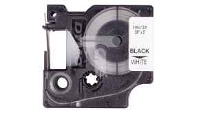Dymo taśma etykiet rurka termokurczliwa na kabel o Ǿ min. 1,73 mm. – max. 3,73 mm. (do opisywania kabli) 18053, S0718280 (zamiennik)