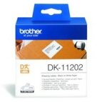 Brother etykiety wysyłkowe (dostawcze) 62 mm. x 100 mm. DK-11202, DK11202