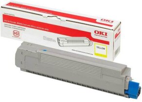 Oki toner Yellow 46490401